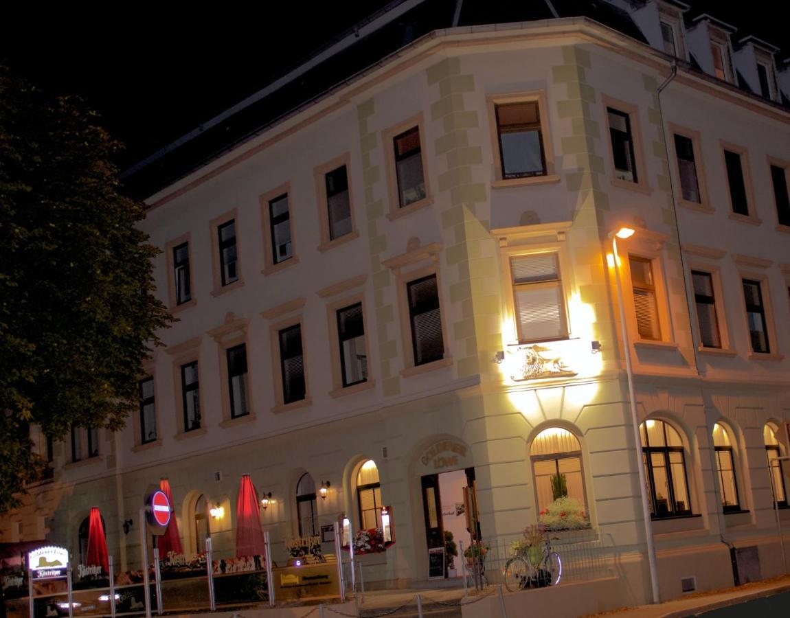 Traditionsgasthaus Goldener Loewe Riesa Restaurant & Pension Экстерьер фото