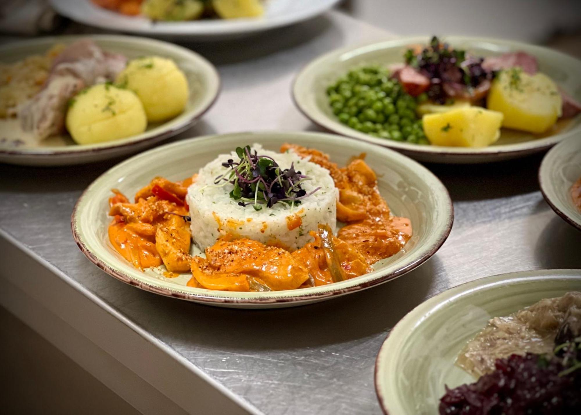 Traditionsgasthaus Goldener Loewe Riesa Restaurant & Pension Экстерьер фото